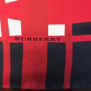 Burberry - Red, Blue, Yellow Scarf